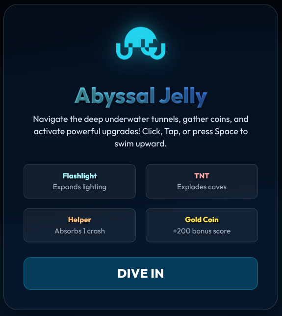 Abyssal Jelly Game Screenshot